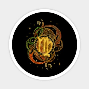 Virgo Zodiac Sign Earth element Magnet